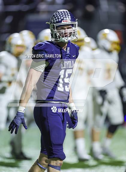 Thumbnail 3 in Simi Valley vs. Loyola (CIF SS D3 Semifinal) photogallery.