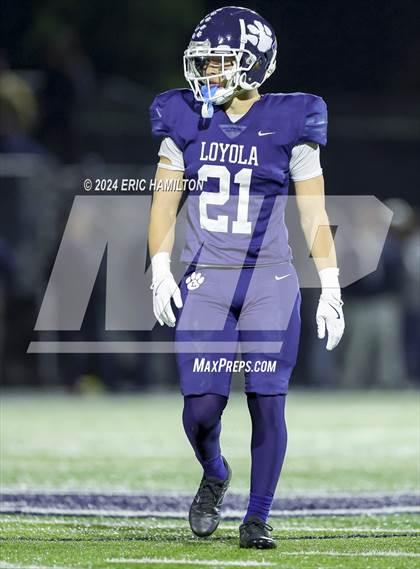 Thumbnail 1 in Simi Valley vs. Loyola (CIF SS D3 Semifinal) photogallery.