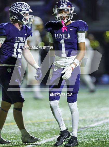 Thumbnail 2 in Simi Valley vs. Loyola (CIF SS D3 Semifinal) photogallery.