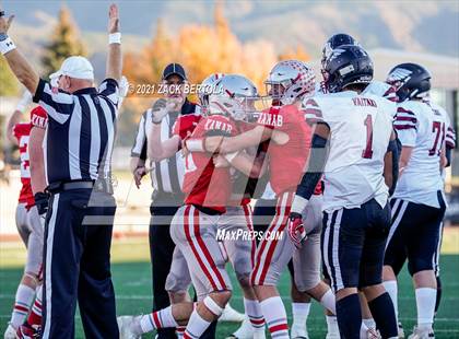 Thumbnail 1 in Kanab vs. Layton Christian Academy (UHSAA 1A Semifinal) photogallery.