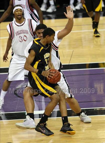 Thumbnail 1 in Bishop Montgomery vs. Salesian (CIF State D4 Final) photogallery.