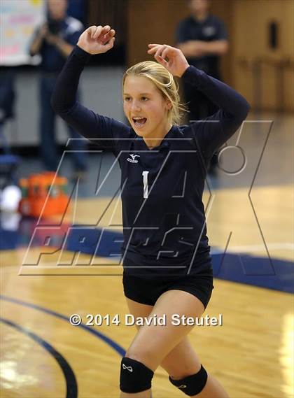 Thumbnail 1 in Turlock Christian vs. Stone Ridge Christian (CIF SJS D6 Final) photogallery.