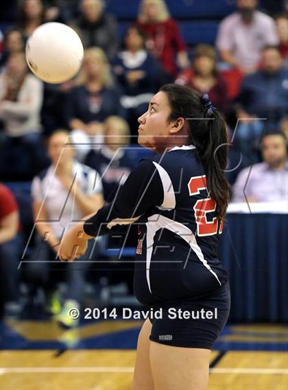 Thumbnail 3 in Turlock Christian vs. Stone Ridge Christian (CIF SJS D6 Final) photogallery.
