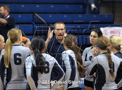 Thumbnail 2 in Turlock Christian vs. Stone Ridge Christian (CIF SJS D6 Final) photogallery.
