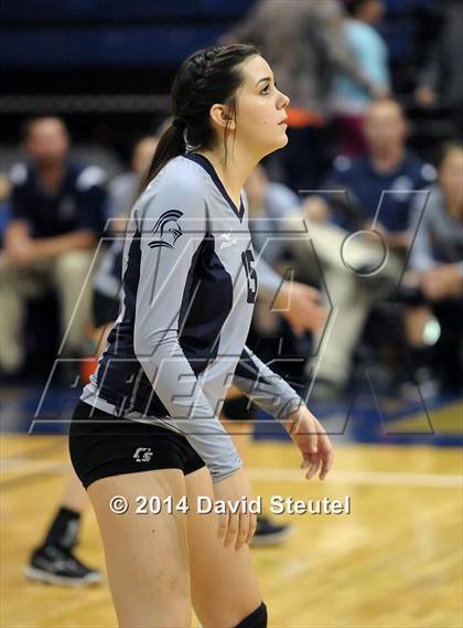 Thumbnail 1 in Turlock Christian vs. Stone Ridge Christian (CIF SJS D6 Final) photogallery.
