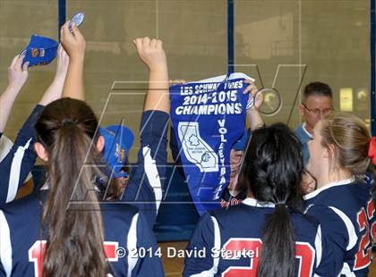 Thumbnail 2 in Turlock Christian vs. Stone Ridge Christian (CIF SJS D6 Final) photogallery.