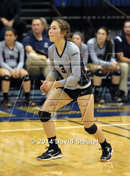 Thumbnail 2 in Turlock Christian vs. Stone Ridge Christian (CIF SJS D6 Final) photogallery.