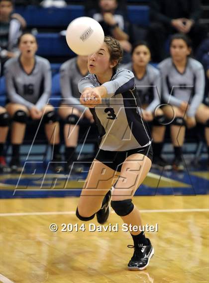 Thumbnail 2 in Turlock Christian vs. Stone Ridge Christian (CIF SJS D6 Final) photogallery.