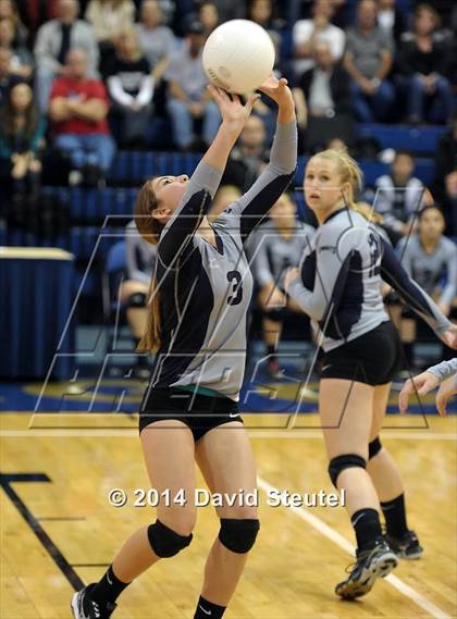 Thumbnail 3 in Turlock Christian vs. Stone Ridge Christian (CIF SJS D6 Final) photogallery.