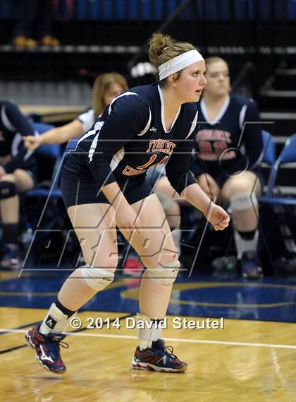 Thumbnail 1 in Turlock Christian vs. Stone Ridge Christian (CIF SJS D6 Final) photogallery.