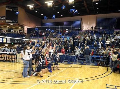 Thumbnail 2 in Turlock Christian vs. Stone Ridge Christian (CIF SJS D6 Final) photogallery.