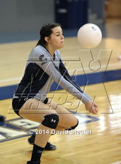 Thumbnail 2 in Turlock Christian vs. Stone Ridge Christian (CIF SJS D6 Final) photogallery.