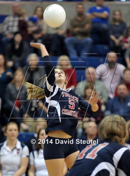 Thumbnail 2 in Turlock Christian vs. Stone Ridge Christian (CIF SJS D6 Final) photogallery.
