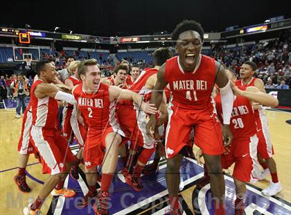 Thumbnail 1 in Mater Dei vs. Archbishop Mitty (CIF State Open Division Final) photogallery.