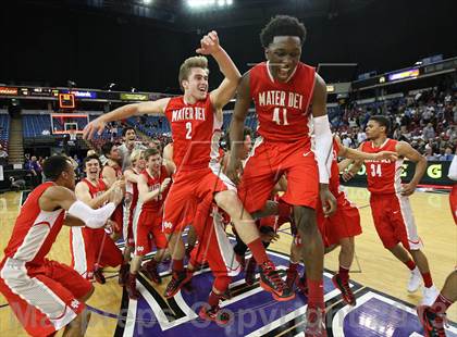 Thumbnail 3 in Mater Dei vs. Archbishop Mitty (CIF State Open Division Final) photogallery.