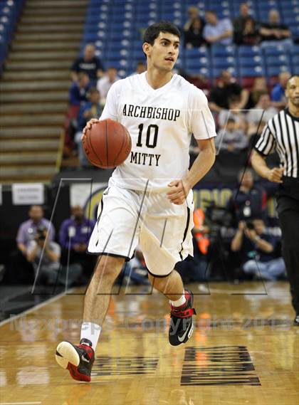 Thumbnail 1 in Mater Dei vs. Archbishop Mitty (CIF State Open Division Final) photogallery.