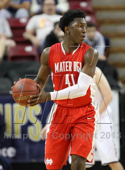 Thumbnail 1 in Mater Dei vs. Archbishop Mitty (CIF State Open Division Final) photogallery.