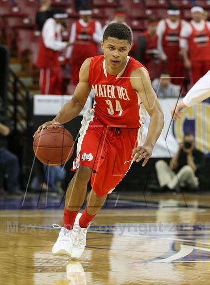 Thumbnail 1 in Mater Dei vs. Archbishop Mitty (CIF State Open Division Final) photogallery.