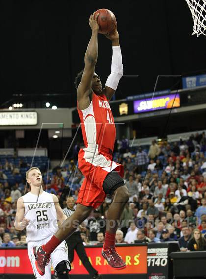 Thumbnail 3 in Mater Dei vs. Archbishop Mitty (CIF State Open Division Final) photogallery.