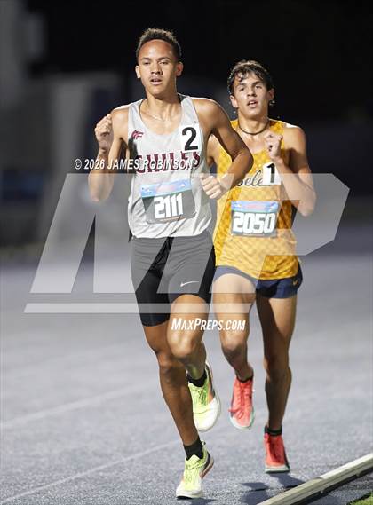 Thumbnail 1 in FHSAA Class 3A Final (3200m) photogallery.