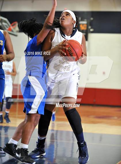 Thumbnail 3 in Hickory Grove Christian vs Victory Christian Center (WNC Holiday Classic) photogallery.