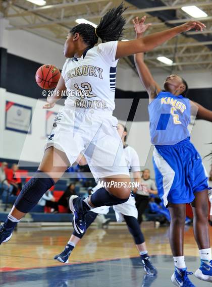Thumbnail 3 in Hickory Grove Christian vs Victory Christian Center (WNC Holiday Classic) photogallery.
