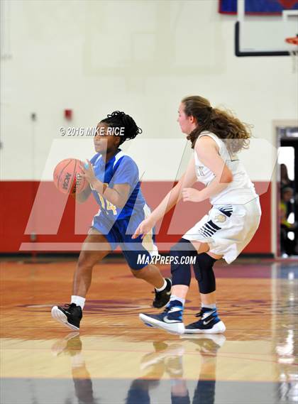 Thumbnail 1 in Hickory Grove Christian vs Victory Christian Center (WNC Holiday Classic) photogallery.