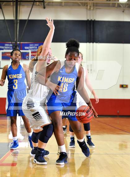 Thumbnail 3 in Hickory Grove Christian vs Victory Christian Center (WNC Holiday Classic) photogallery.