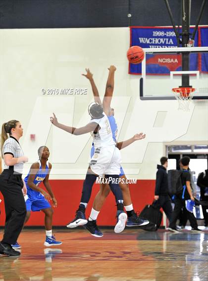 Thumbnail 2 in Hickory Grove Christian vs Victory Christian Center (WNC Holiday Classic) photogallery.