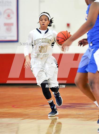 Thumbnail 1 in Hickory Grove Christian vs Victory Christian Center (WNC Holiday Classic) photogallery.