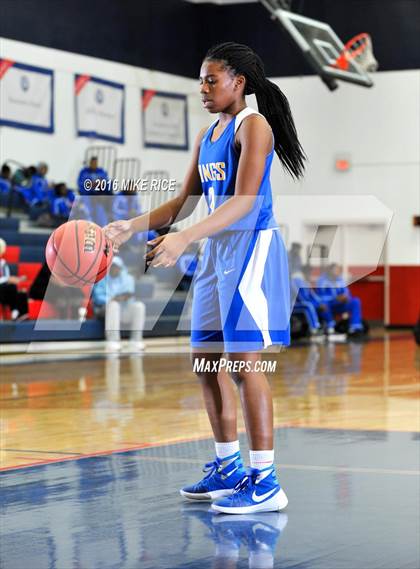Thumbnail 2 in Hickory Grove Christian vs Victory Christian Center (WNC Holiday Classic) photogallery.