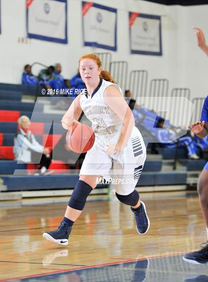 Thumbnail 3 in Hickory Grove Christian vs Victory Christian Center (WNC Holiday Classic) photogallery.