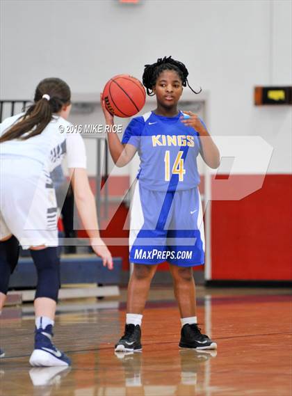 Thumbnail 3 in Hickory Grove Christian vs Victory Christian Center (WNC Holiday Classic) photogallery.