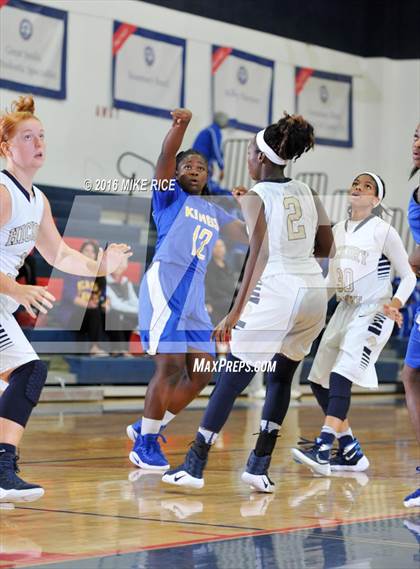 Thumbnail 3 in Hickory Grove Christian vs Victory Christian Center (WNC Holiday Classic) photogallery.