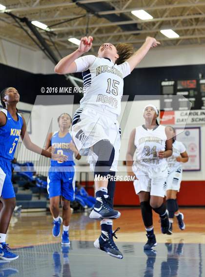 Thumbnail 3 in Hickory Grove Christian vs Victory Christian Center (WNC Holiday Classic) photogallery.