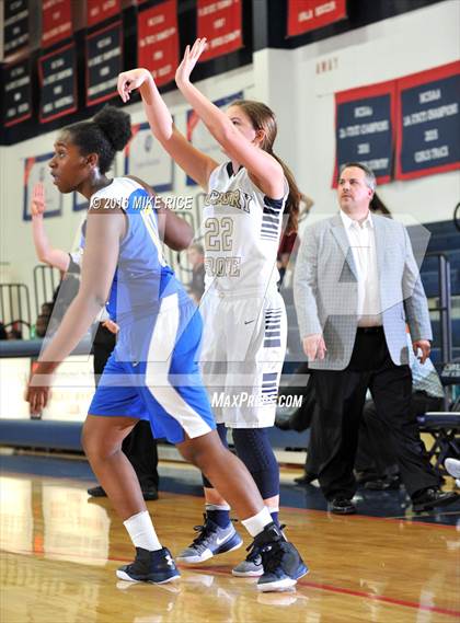 Thumbnail 1 in Hickory Grove Christian vs Victory Christian Center (WNC Holiday Classic) photogallery.