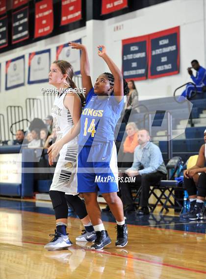 Thumbnail 2 in Hickory Grove Christian vs Victory Christian Center (WNC Holiday Classic) photogallery.