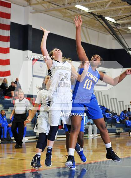 Thumbnail 3 in Hickory Grove Christian vs Victory Christian Center (WNC Holiday Classic) photogallery.