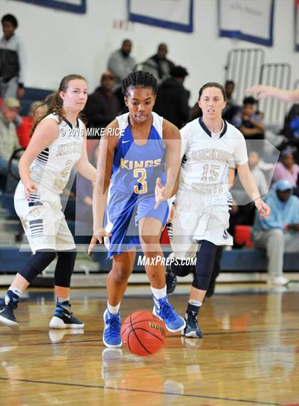 Thumbnail 1 in Hickory Grove Christian vs Victory Christian Center (WNC Holiday Classic) photogallery.