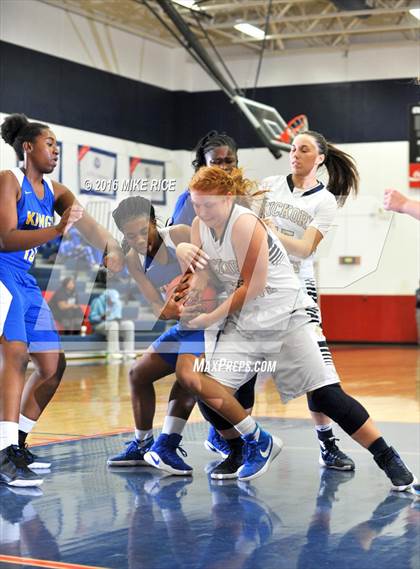 Thumbnail 1 in Hickory Grove Christian vs Victory Christian Center (WNC Holiday Classic) photogallery.