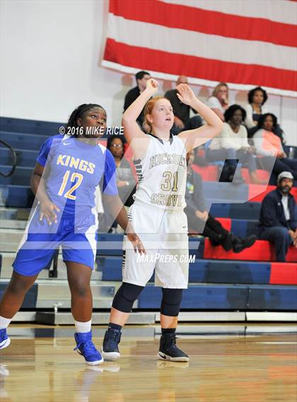 Thumbnail 1 in Hickory Grove Christian vs Victory Christian Center (WNC Holiday Classic) photogallery.