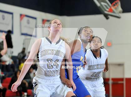 Thumbnail 3 in Hickory Grove Christian vs Victory Christian Center (WNC Holiday Classic) photogallery.