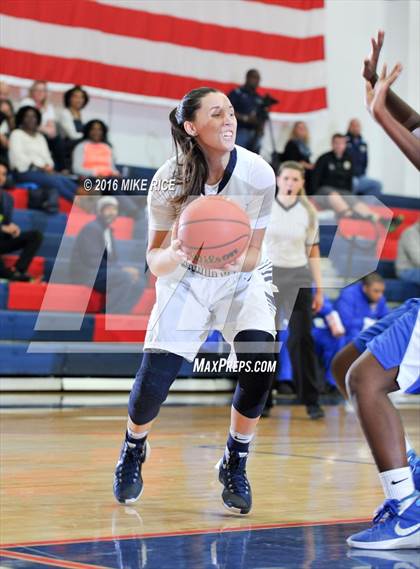 Thumbnail 2 in Hickory Grove Christian vs Victory Christian Center (WNC Holiday Classic) photogallery.