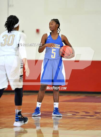 Thumbnail 3 in Hickory Grove Christian vs Victory Christian Center (WNC Holiday Classic) photogallery.