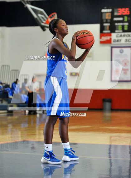 Thumbnail 2 in Hickory Grove Christian vs Victory Christian Center (WNC Holiday Classic) photogallery.