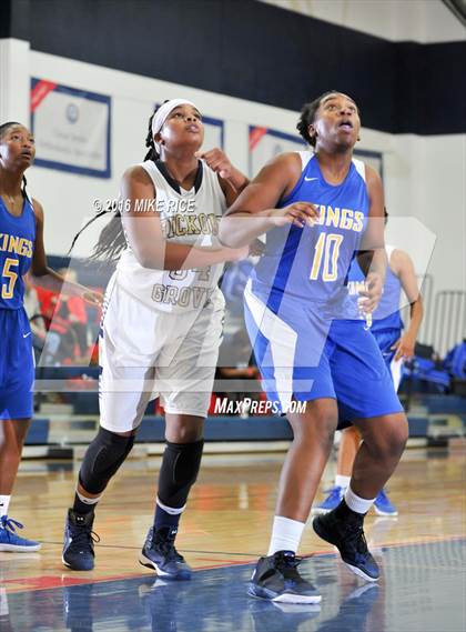 Thumbnail 3 in Hickory Grove Christian vs Victory Christian Center (WNC Holiday Classic) photogallery.