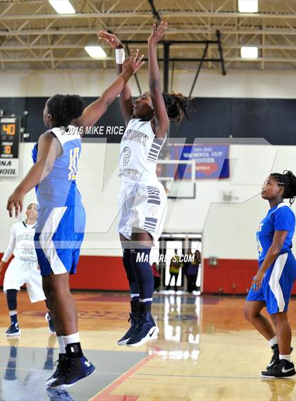 Thumbnail 1 in Hickory Grove Christian vs Victory Christian Center (WNC Holiday Classic) photogallery.
