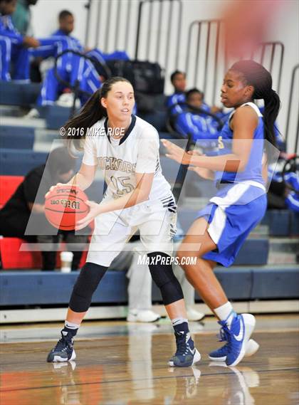 Thumbnail 1 in Hickory Grove Christian vs Victory Christian Center (WNC Holiday Classic) photogallery.