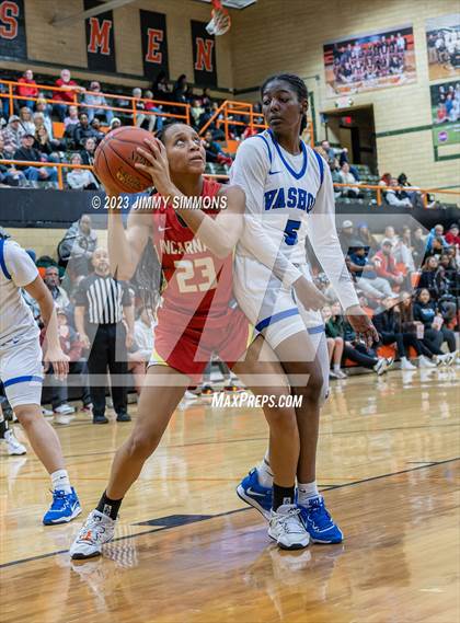 Thumbnail 3 in Vashon vs. Incarnate Word Academy (Webster Winter Challenge) photogallery.