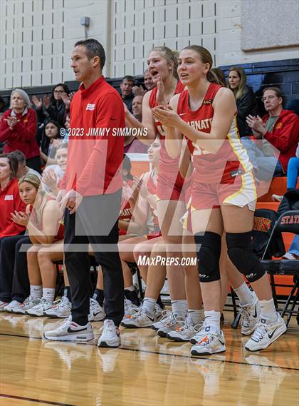 Thumbnail 3 in Vashon vs. Incarnate Word Academy (Webster Winter Challenge) photogallery.